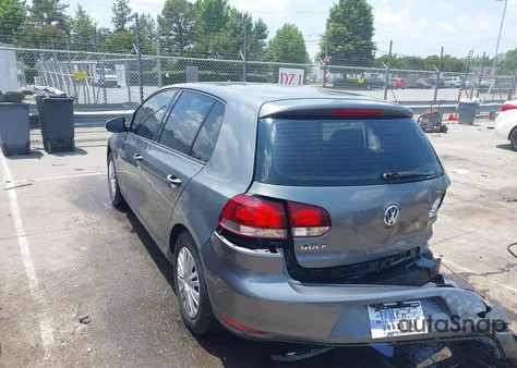 2014 Volkswagen Golf 2.5L из США, поврежденный, VIN WVWDB7AJ0EW002332